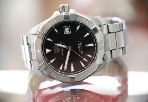 TAGHEUER 自動巻き 分解掃除