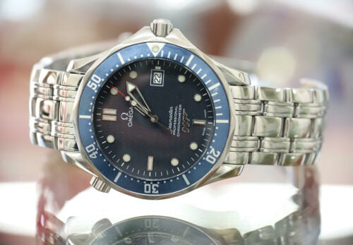 OMEGA シーマスター 007 分解掃除 仕上げ