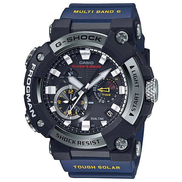 G-SHOCK 国内正規品 カシオ Gショック 腕時計 メンズ タフネス 樹脂バンド ISO規格200m潜水用防水機能 フロッグマン GWF-A1000-1A2JF