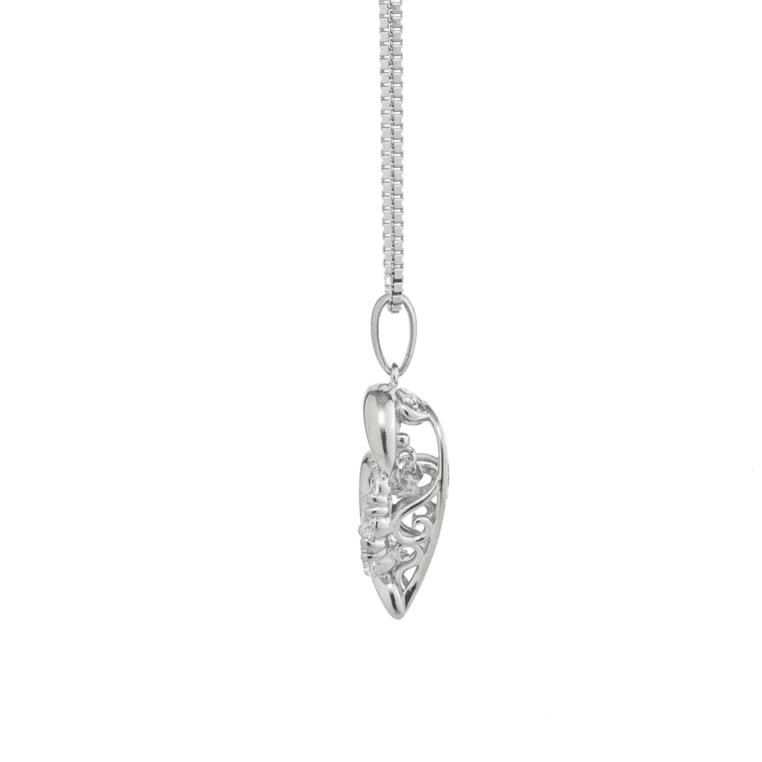 Crossfor クロスフォー ペンダント NYP-585 D-3stone Heart