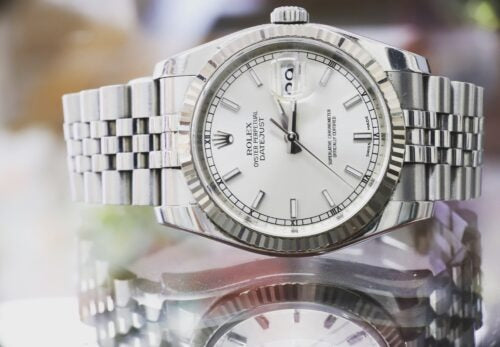 ROLEX　DATEJUST　分解掃除