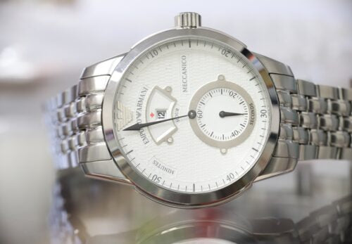 EMPORIOARMANI 分解掃除　ゼンマイ交換