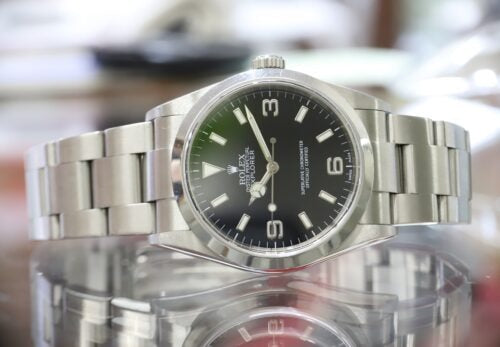 ROLEX　エクスプローラー1　分解掃除