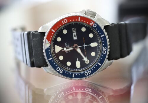SEIKO　ダイバーズ　分解掃除