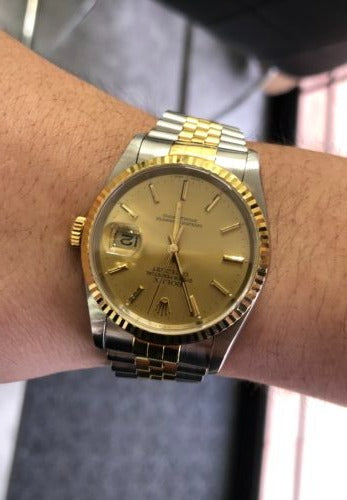 ROLEX　DATEJUST　分解掃除