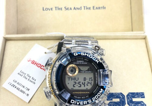 G-SHOCK　イルカ・クジラ25周年