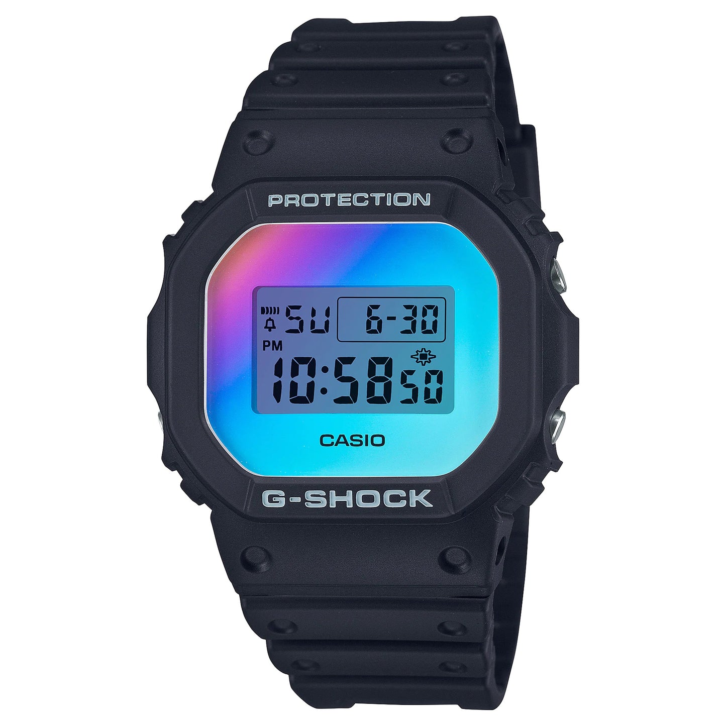 G-SHOCK 国内正規品 カシオ Gショック 腕時計 メンズ Iridescent Color シリーズ 樹脂バンド DW-5600SR-1JF