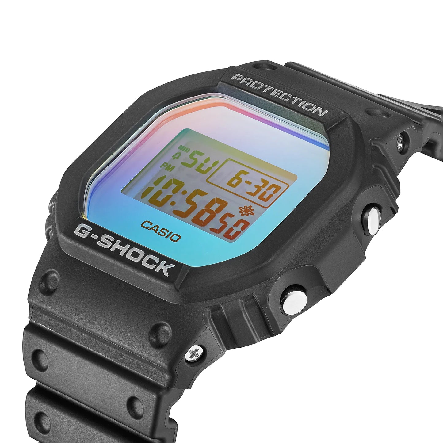 G-SHOCK 国内正規品 カシオ Gショック 腕時計 メンズ Iridescent Color シリーズ 樹脂バンド DW-5600SR-1JF