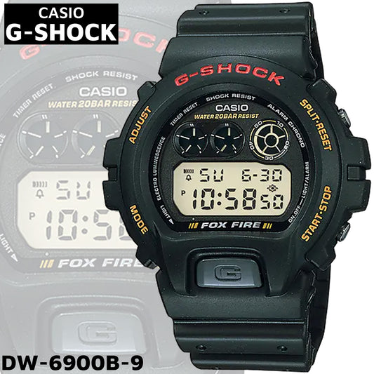 G-SHOCK 国内正規品 カシオ Gショック 腕時計 メンズ タフネス アナログ デジタル クラシックモデル 樹脂バンド DW-6900B-9