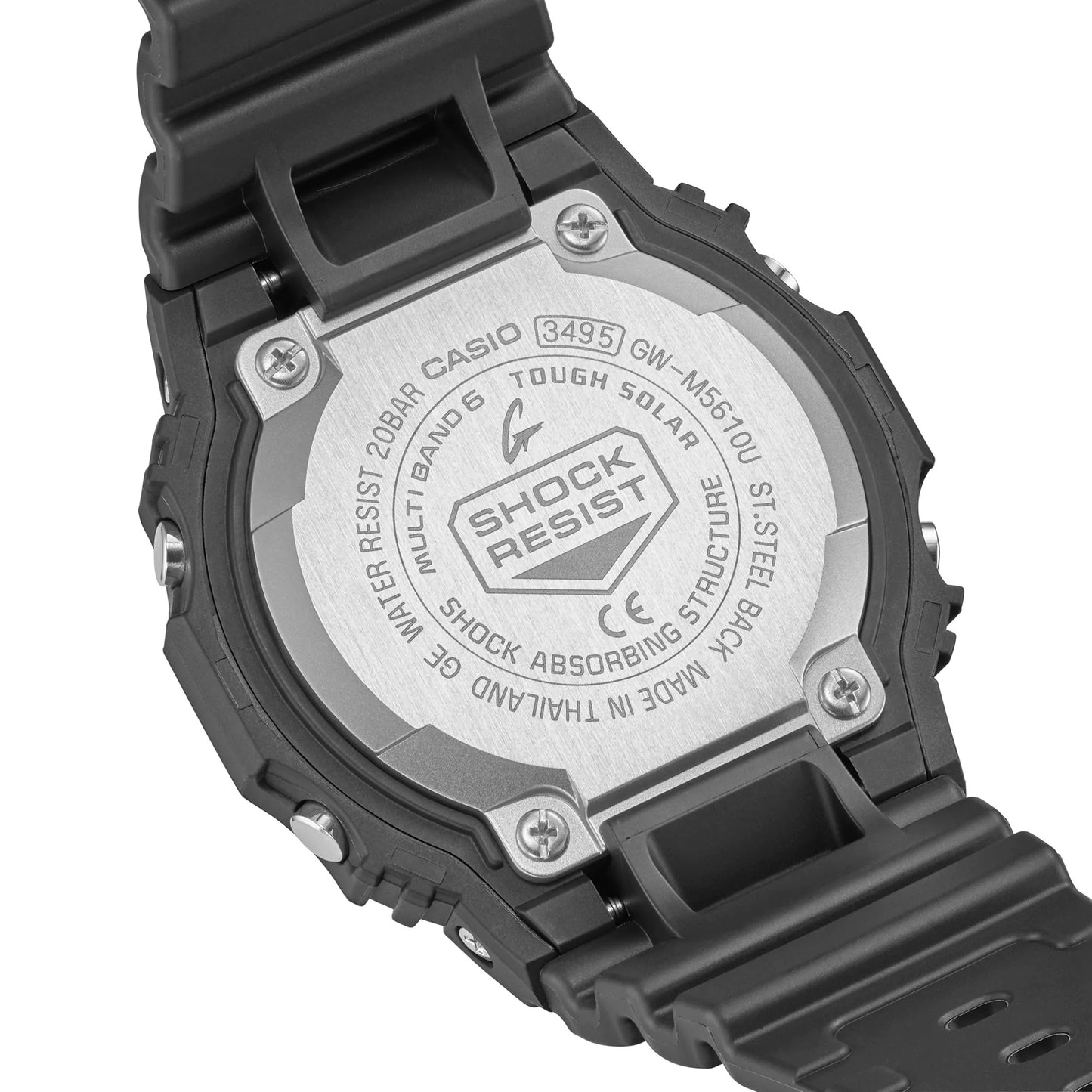 G-SHOCK 国内正規品 カシオ Gショック 腕時計 メンズ タフソーラー シリーズ 樹脂バンド GW-M5610U-1BJF