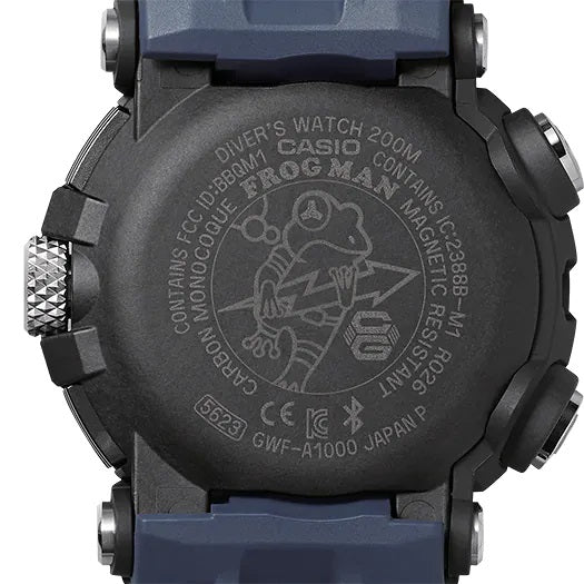 G-SHOCK 国内正規品 カシオ Gショック 腕時計 メンズ タフネス 樹脂バンド ISO規格200m潜水用防水機能 フロッグマン GWF-A1000-1A2JF