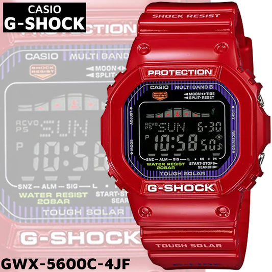 G-SHOCK 国内正規品 カシオ Gショック 腕時計 メンズ G-LIDE デジタル タイドグラフ 樹脂バンド GWX-5600C-4JF
